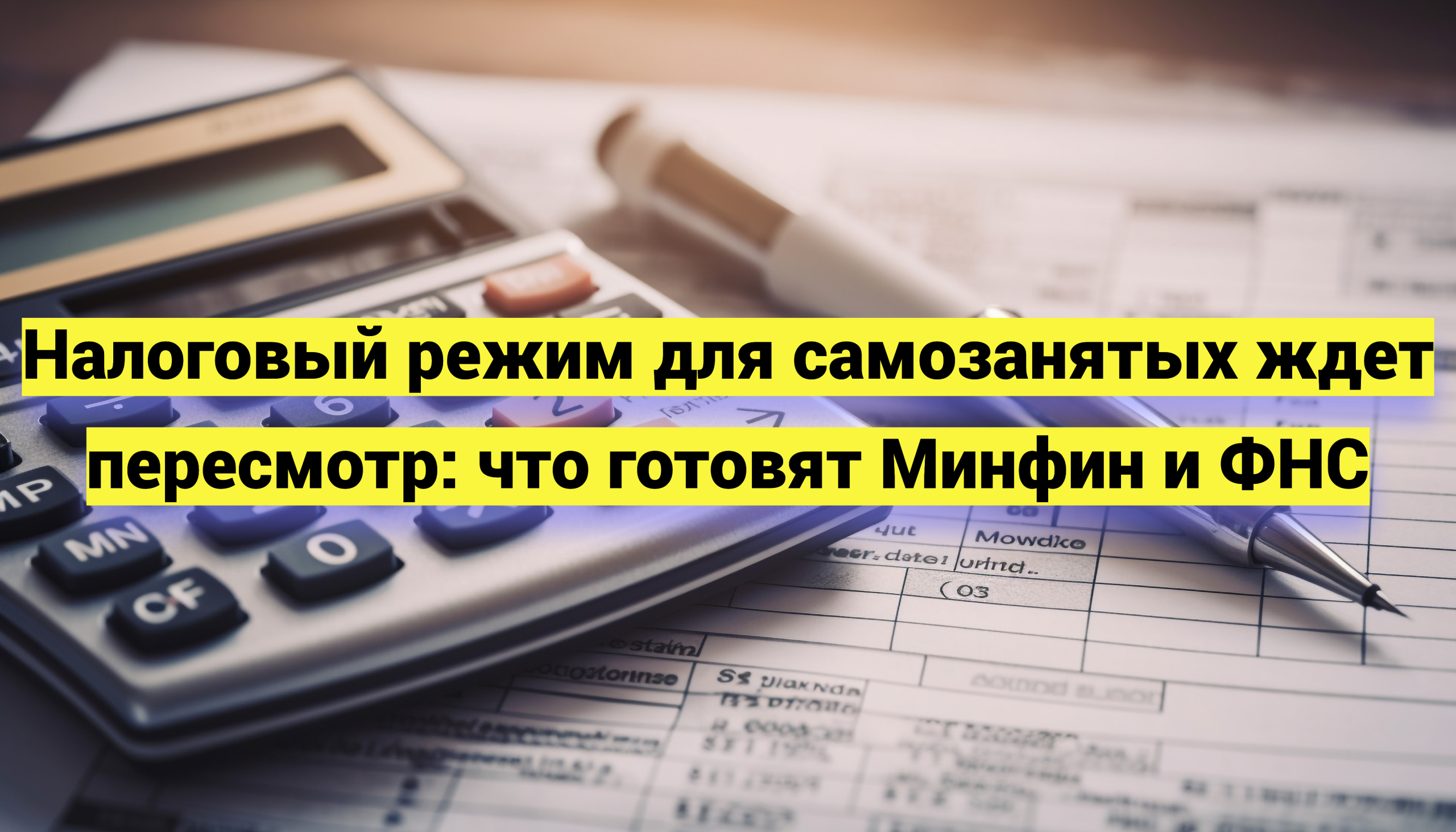Будет ли изменен налоговый режим для самозанятых: что готовят Минфин и ФНС