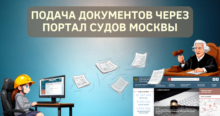 Подача электронных документов в районные суды Москвы