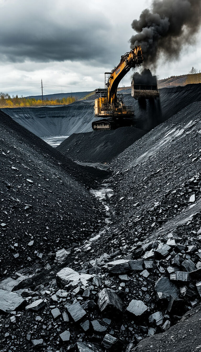 Уголь рассыпали: Уже больше 50 угольных предприятий в России закрыты или могут вскоре прекратить работу. Об этом заявили в Минэнерго.