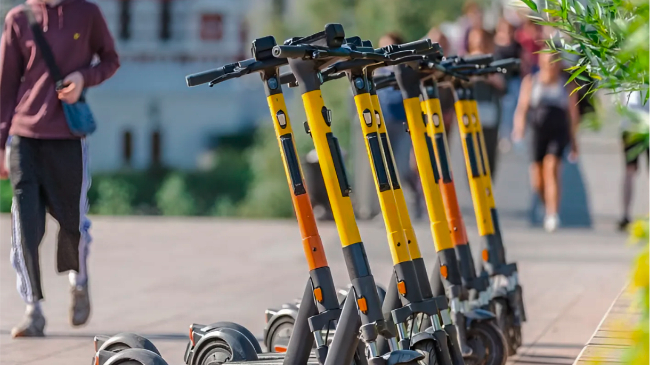 Запрет самокатов- первый пошел