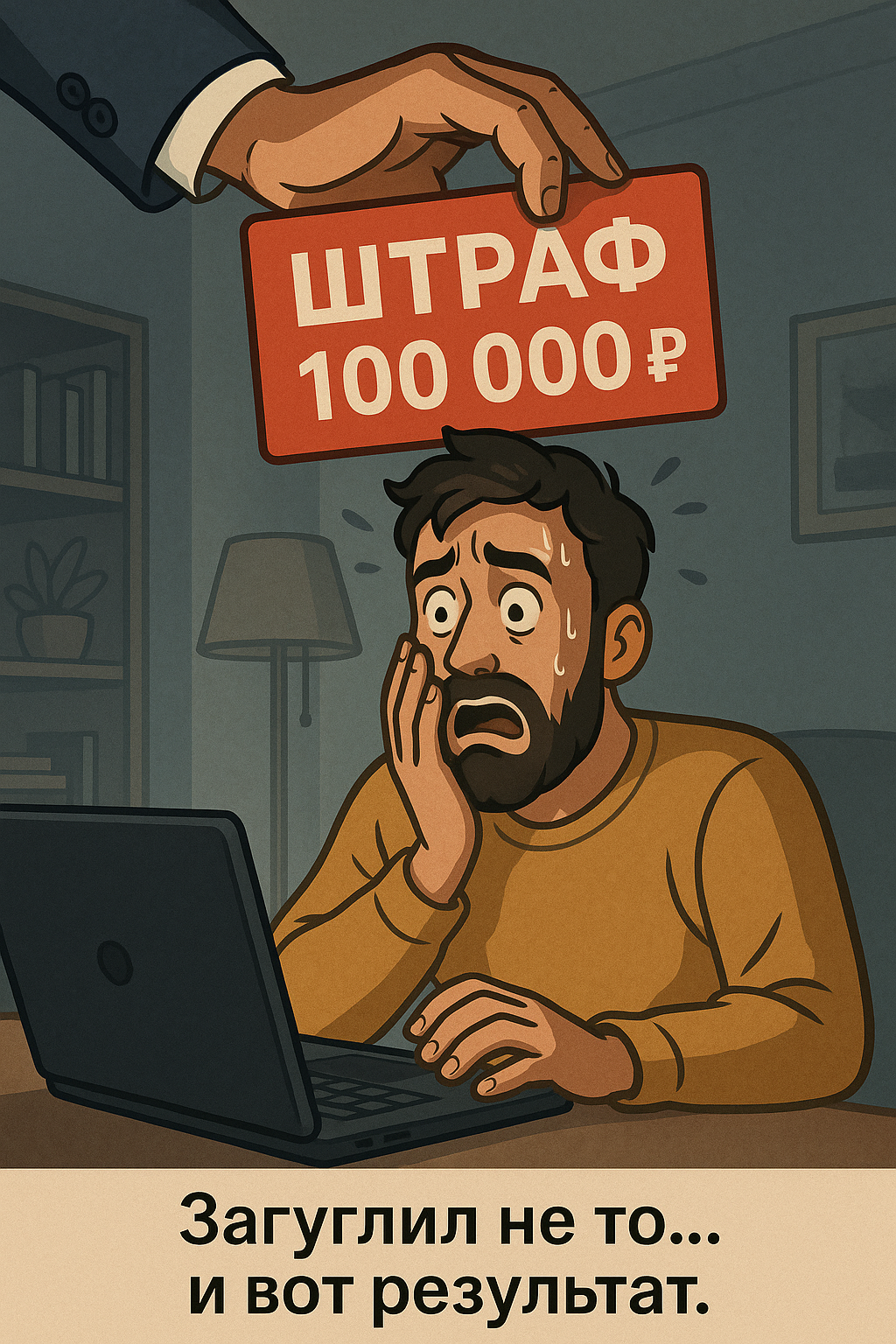 Новые штрафы за поиск информации в интернет