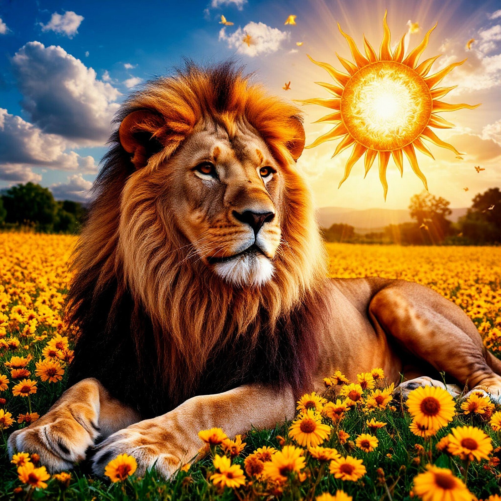 22 июля по 22 августа 2025 года Солнце перейдет в знак огненного Льва♌! Время для самовыражения!❤️🌟