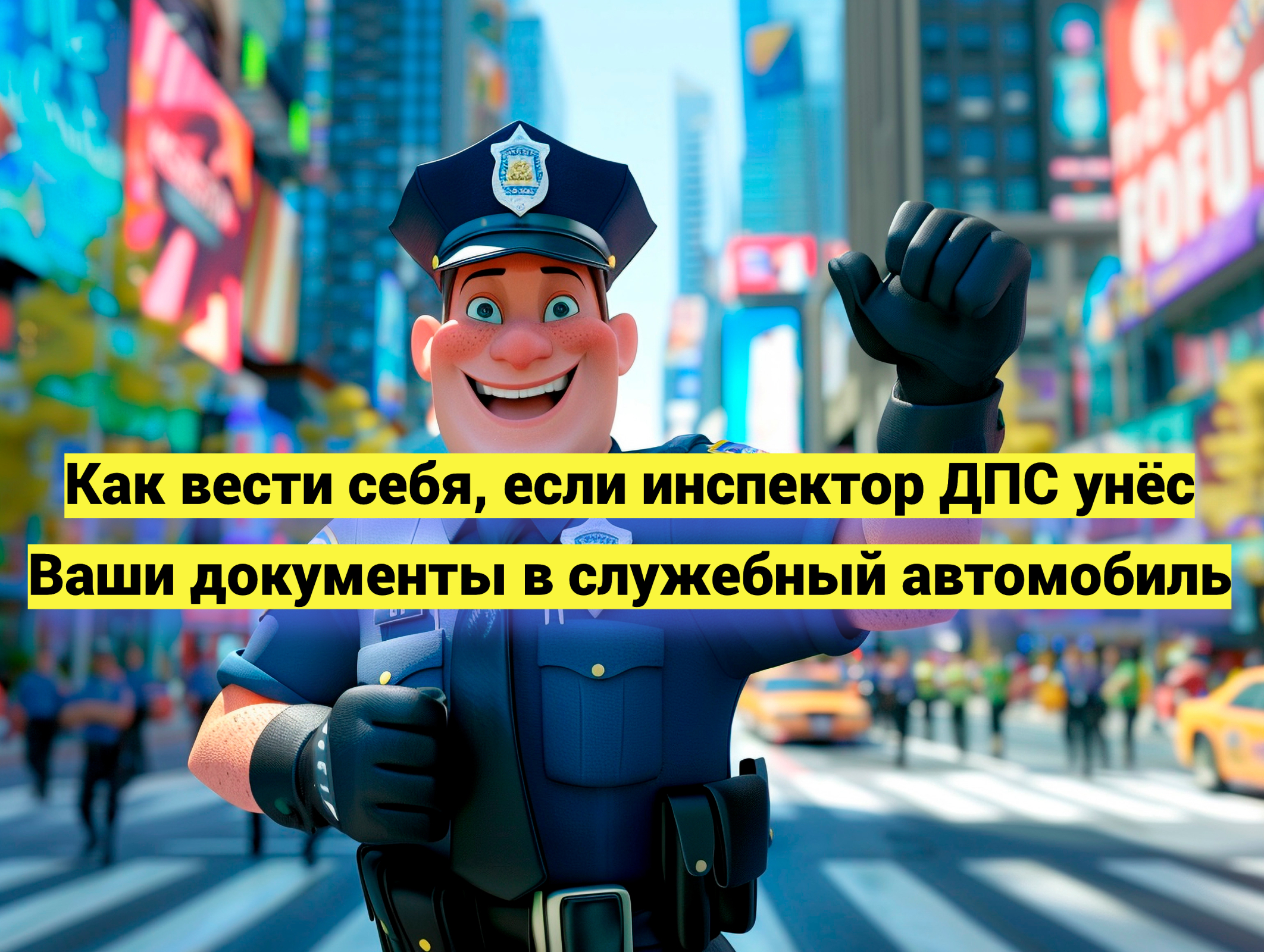 Как вести себя, если инспектор ДПС унёс Ваши документы в служебный автомобиль