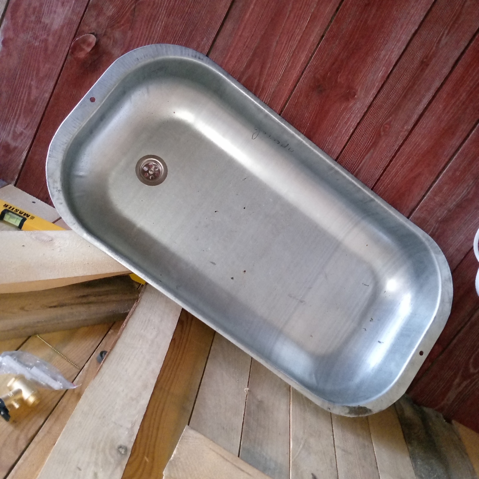 Продолжаем строить летнюю кухню