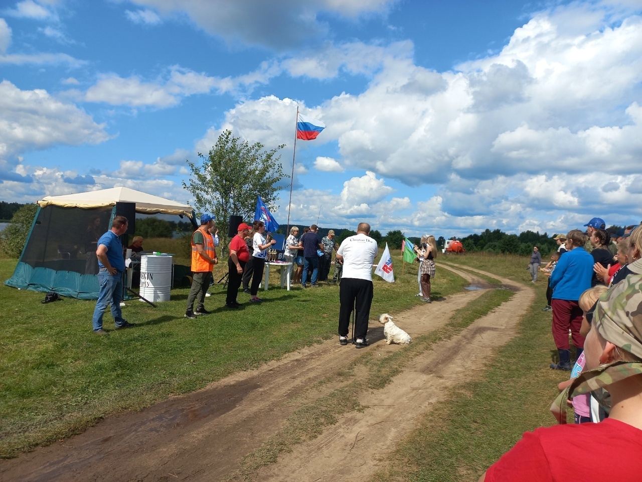 Соревнование по рыбной ловле с. Каспля 2025.