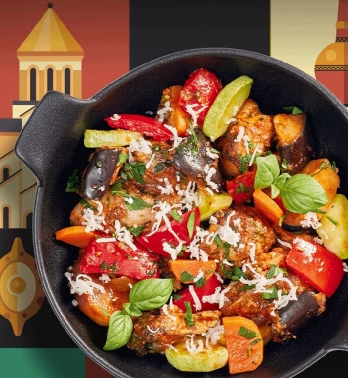 Грузинские блюда со 100% кешбэком в Перекрёстке!