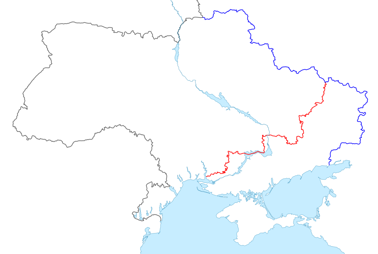 Названы 4 варианта новой границы Украины. В МИД заявили, что торг не уместен