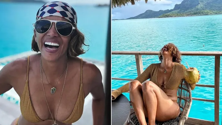 Холли Берри поражает воображение фотографиями в бикини с отдыха на день рождения.