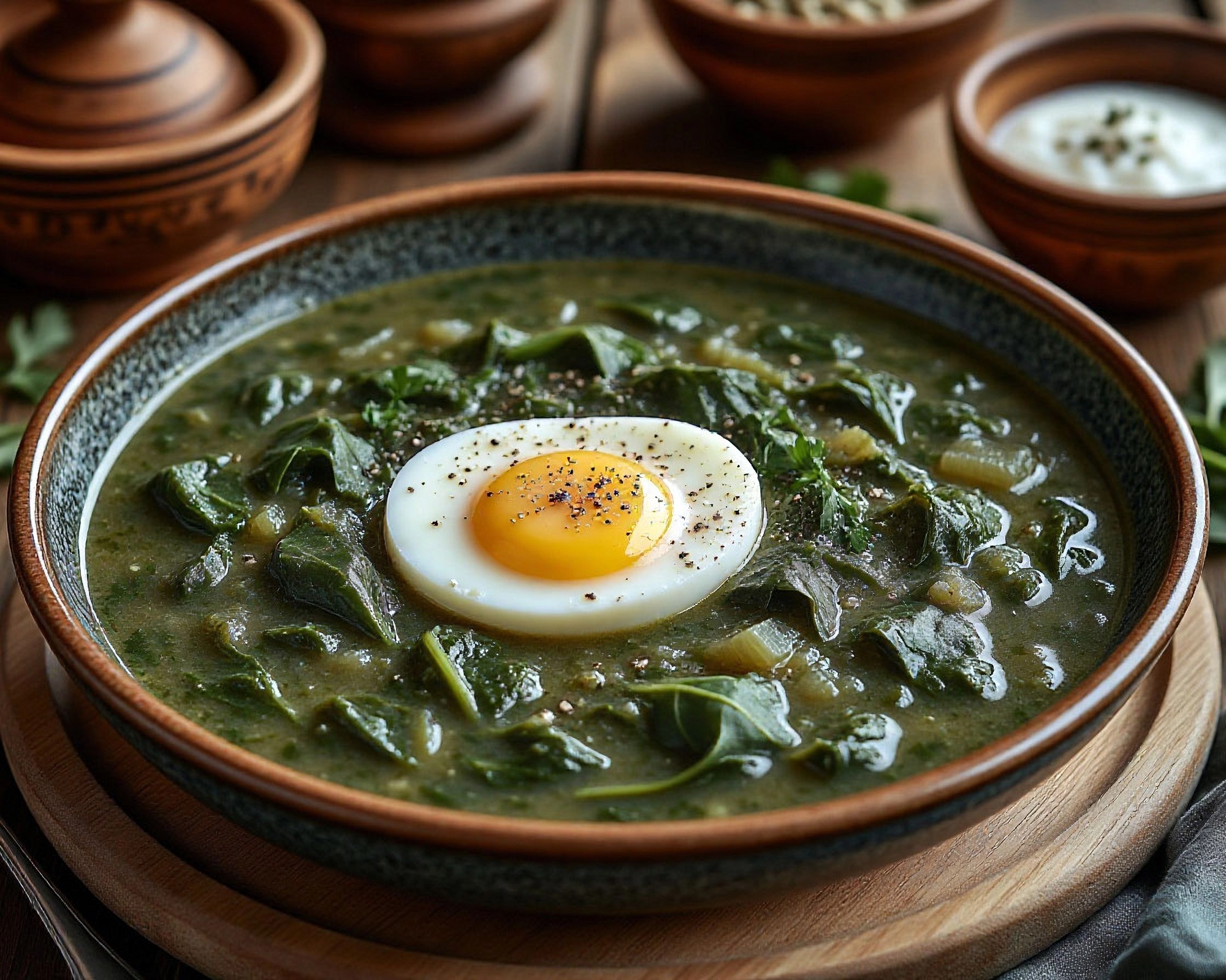 Зелёный борщ со щавелем и яйцом: весенняя свежесть в каждой ложке! Пошаговый рецепт🌿🥚🥄