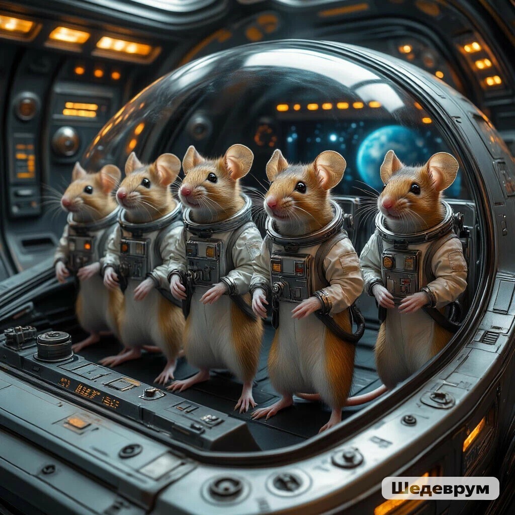 Мыши проверят возможность полёта на Луну и другие планеты.