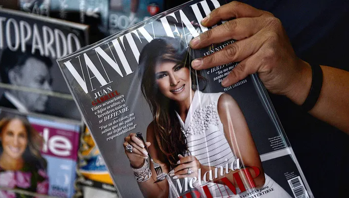 Мелания Трамп отвергла предложение о размещении репортаж на обложке Vanity Fair.