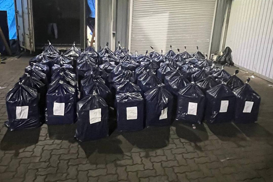 В порту Санкт-Петербурга обнаружили контейнер с 1500 кг кокаина. Партия стоимостью более 20 млрд рублей