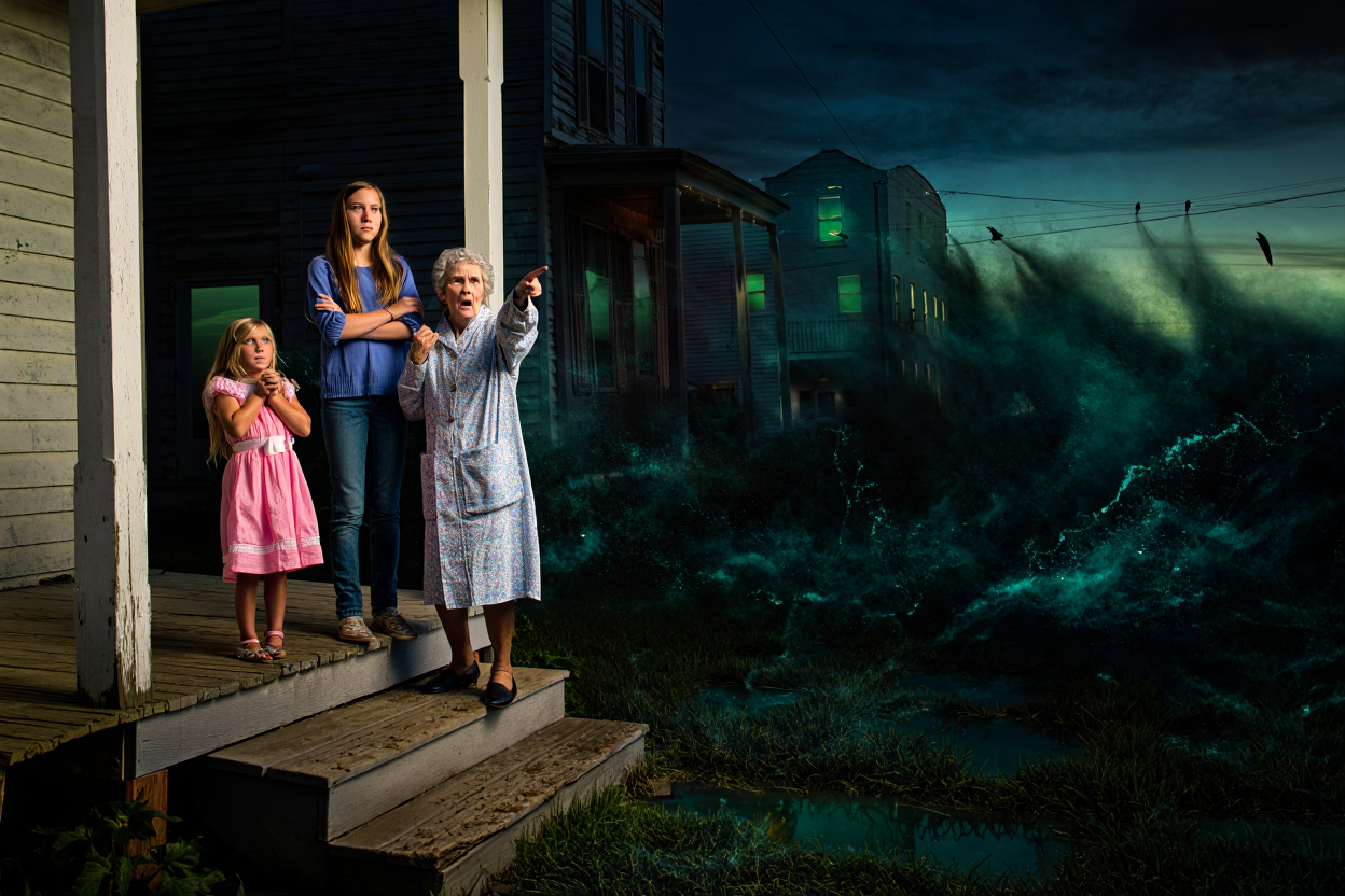 Рассказ ужасов — Она