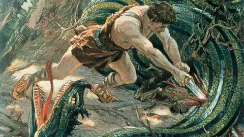 Великан Фафнир и дракон Регин: Мифологические персонажи германо-скандинавского эпоса