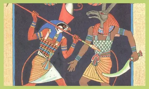 Вознесение Осириса и борьба с Сетом за власть над миром мёртвых