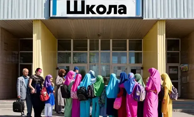 Больше нет школьниц в хиджабах (Нижневартовск)