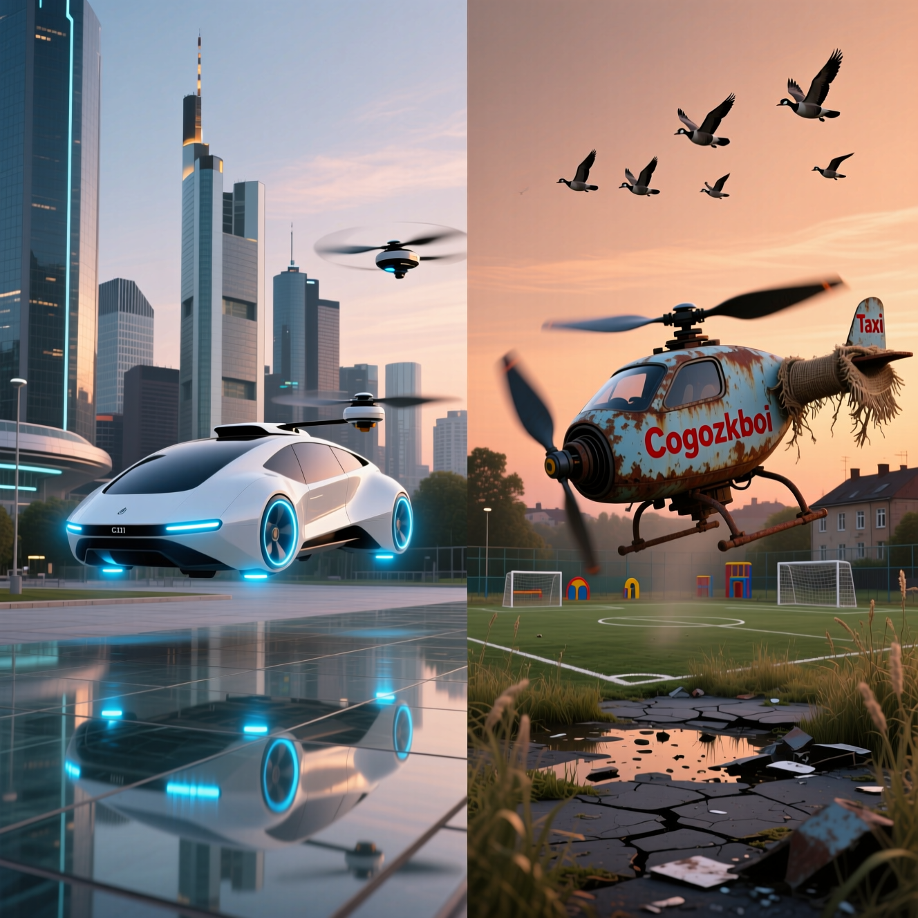 Крылья мечты:В России в ближайшие пять лет может появиться летающее такси