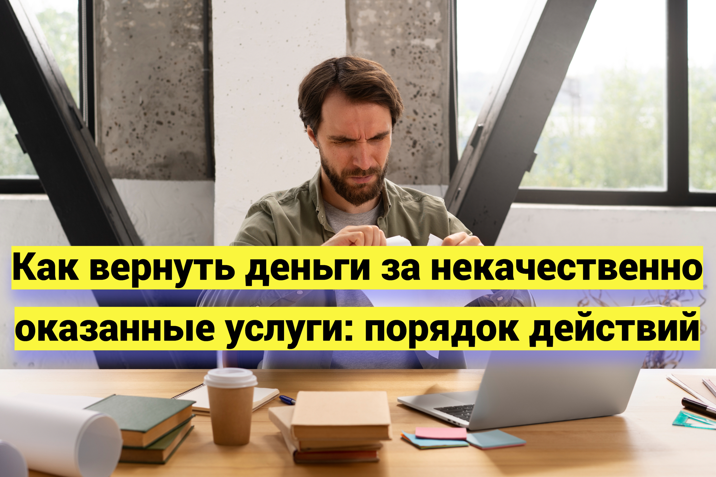 Как вернуть деньги за некачественно оказанные услуги: порядок действий
