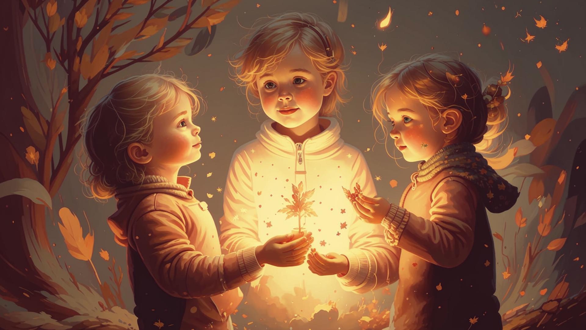 Берегите поколение, которое подарила нам Жизнь: искры будущего в детских ладонях