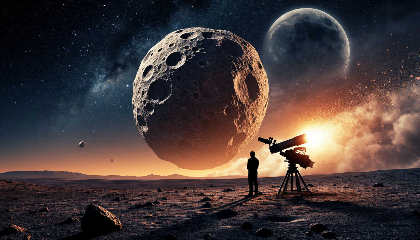 Учёные бьют тревогу? Что будет, если YR4 встретит Луну?