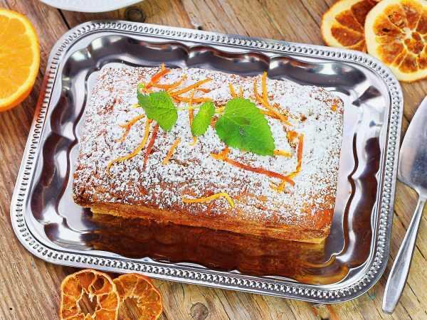 🍊 Постный апельсиновый кекс: Взрыв цитрусового настроения!