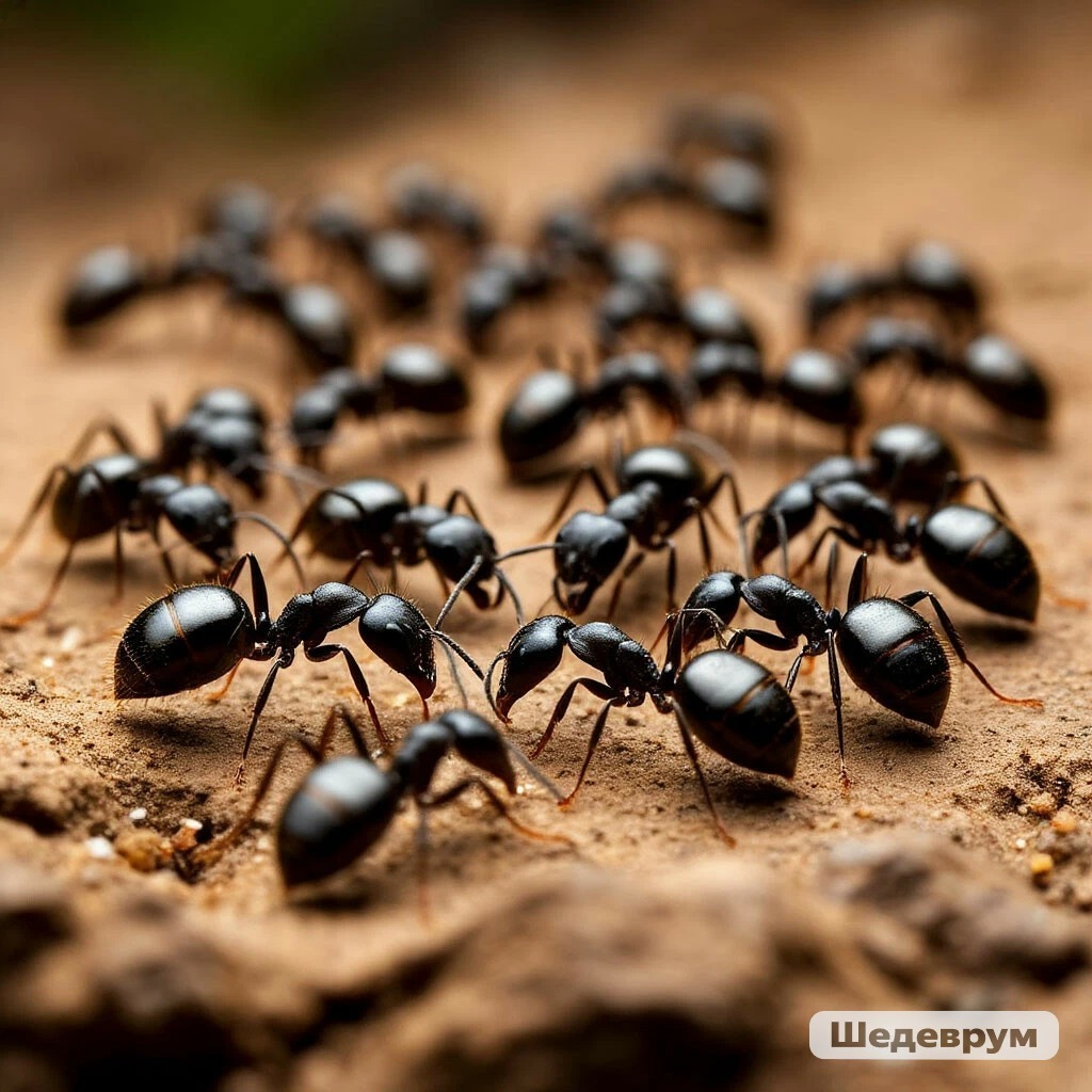 "Люди! Если вы не знаете, как правильно жить, хотя бы посмотрите на муравьев"