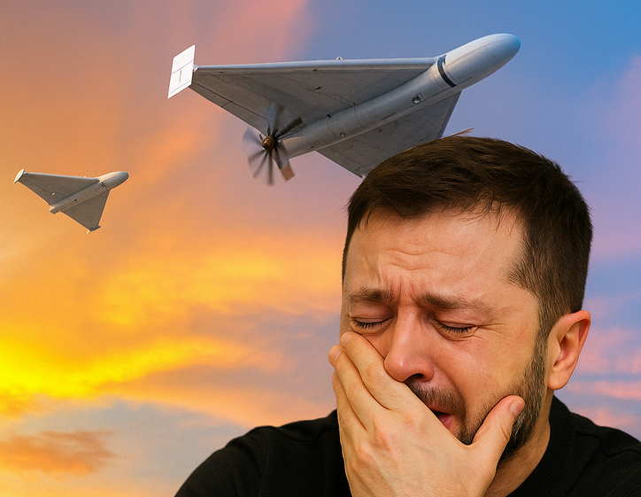 БПЛА поразили родину Зеленского: горело хорошо.