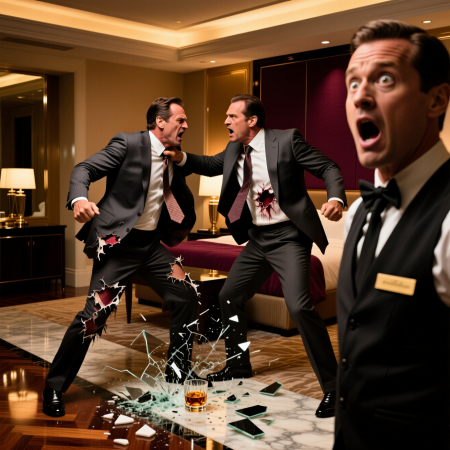 Свинцовый кулак Вологодчины: Замглавы Вологодской области будучи пьяным устроил драку в петербургском отеле