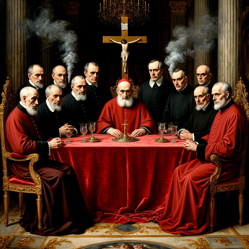 Роберт Бартини «Цепь». Статья 18: ПРОЛОГ КАРТИНЫ ВТОРОЙ: Церковь, Инквизиция и Организованное Инферно