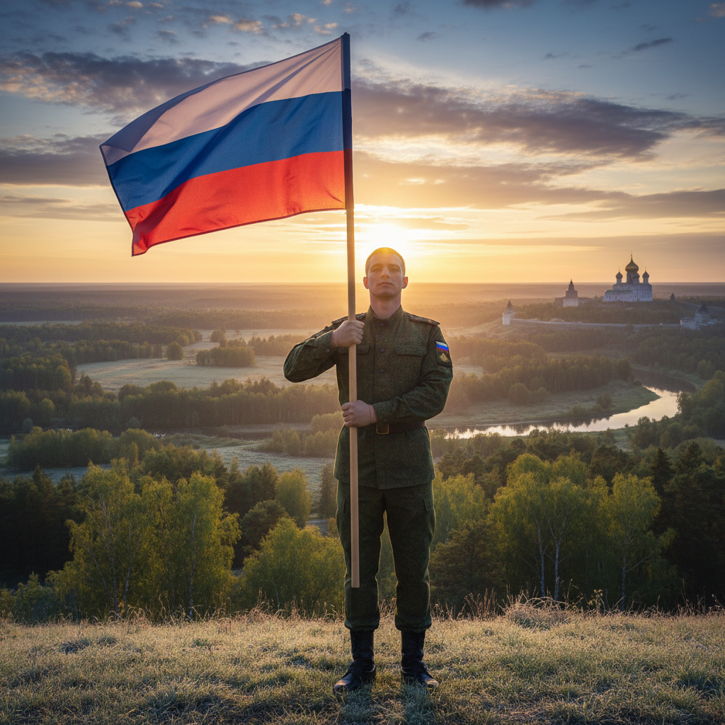 Стих: Пускай смыкает темень пелена, Я верен, как и был, тебе, Россия. И это «один» — лишь тень от серебра...