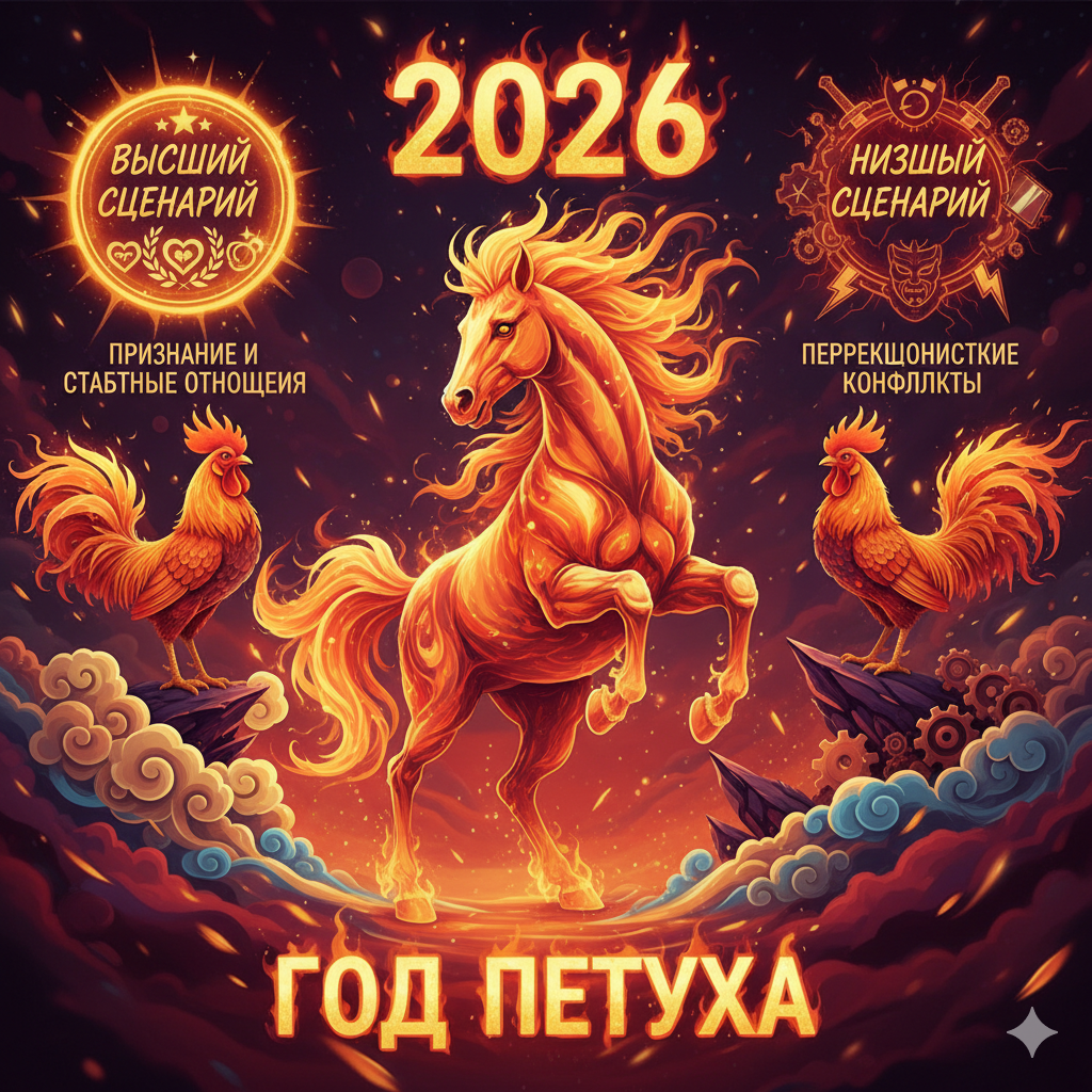 Астрологический Прогноз на 2026: Год Огненной Лошади — Взрыв Энергии, Который Снесет Все Барьеры!