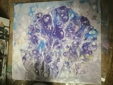 🎨🎨🎨Вернисаж от Валентины??? Кризис? Несколько дней я пытаюсь работать в технике ФЛЮИДАРТ...всё впустую