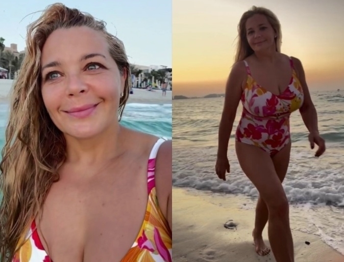 Ирина Пегова похвасталась фигурой в ярком купальнике во время отдыха в Дубае, куда она отправилась проводить отпуск в ОАЭ.....