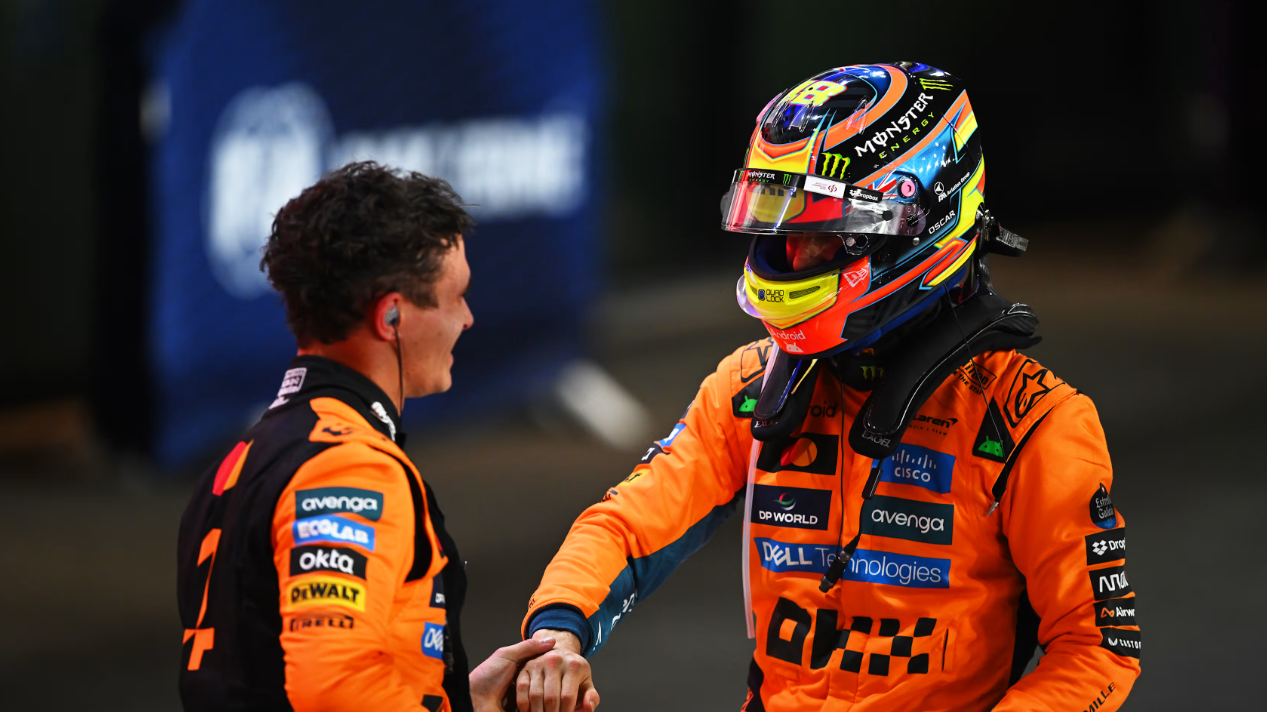 Пиастри выиграл спринт в Катаре, опередив Рассела и Норриса