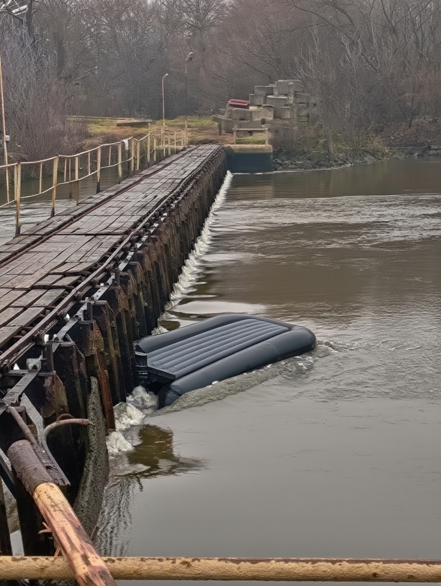 Семья отправилась рыбачить.