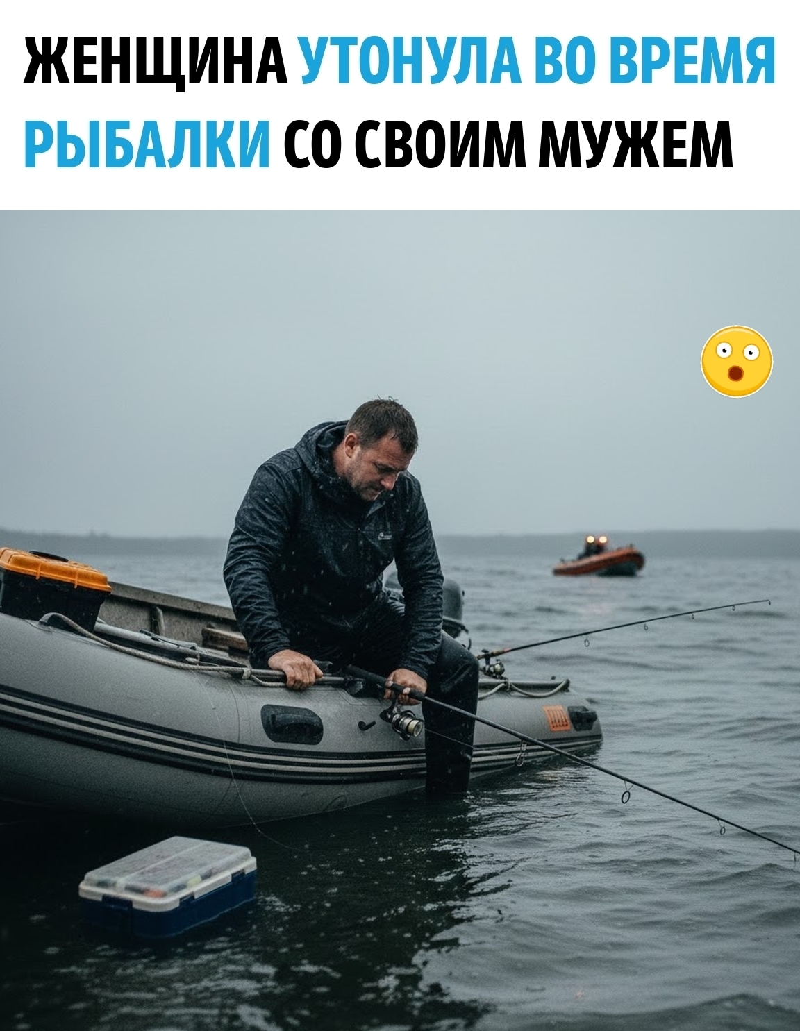 Семья отправилась рыбачить.