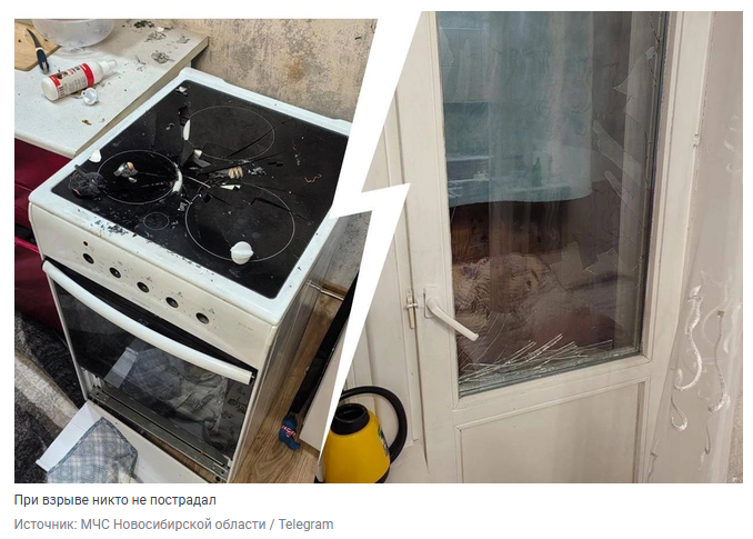 Взрыв «устроила» собака