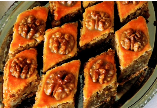 Пахлава – чудесный новогодний десерт