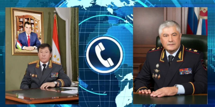 Министр внутренних дел Республики Таджикистан генерал-полковник милиции Рамазон Рахимзода провёл телефонные переговоры с Министром внутренних дел РФ.