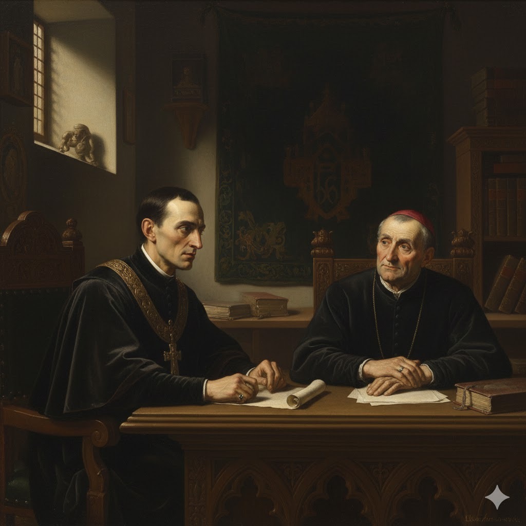 Роберт Бартини. Статья 31: Планы Легата: Инквизиция и Сеть Доносчиков