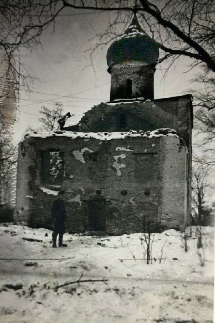 История оккупации Новгородской области, Маловишерский район, село Папоротно, фотография 86