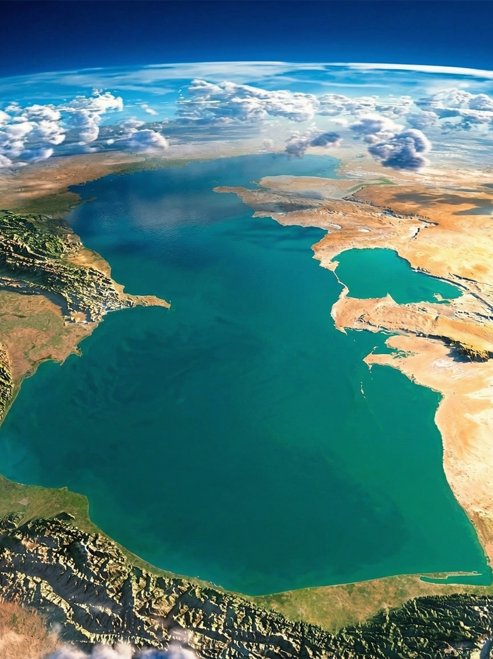 Каспийское море — уникальный гигант планеты