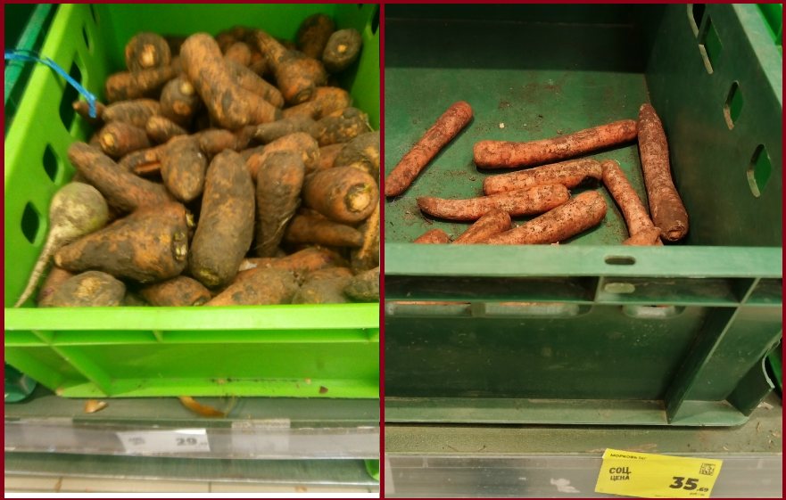 Инфляция «Магнита»: сравниваю цены на овощи/фрукты с разницей в год