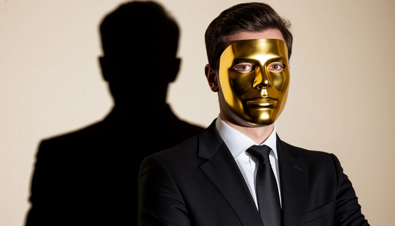 Как нарцисс скрывает уязвимость за громкими словами