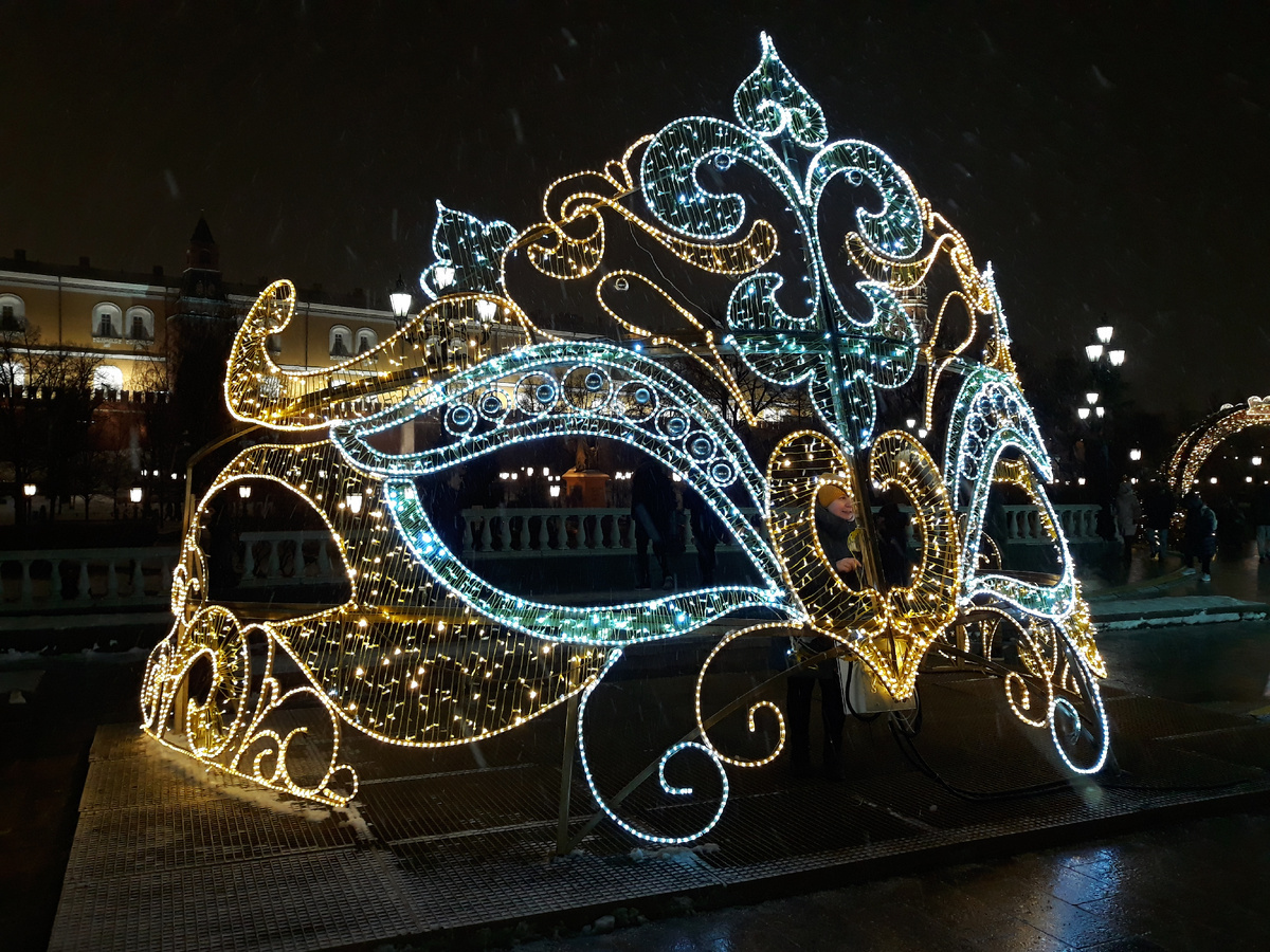 Интересная экскурсия. Новогодняя Москва (часть 1)