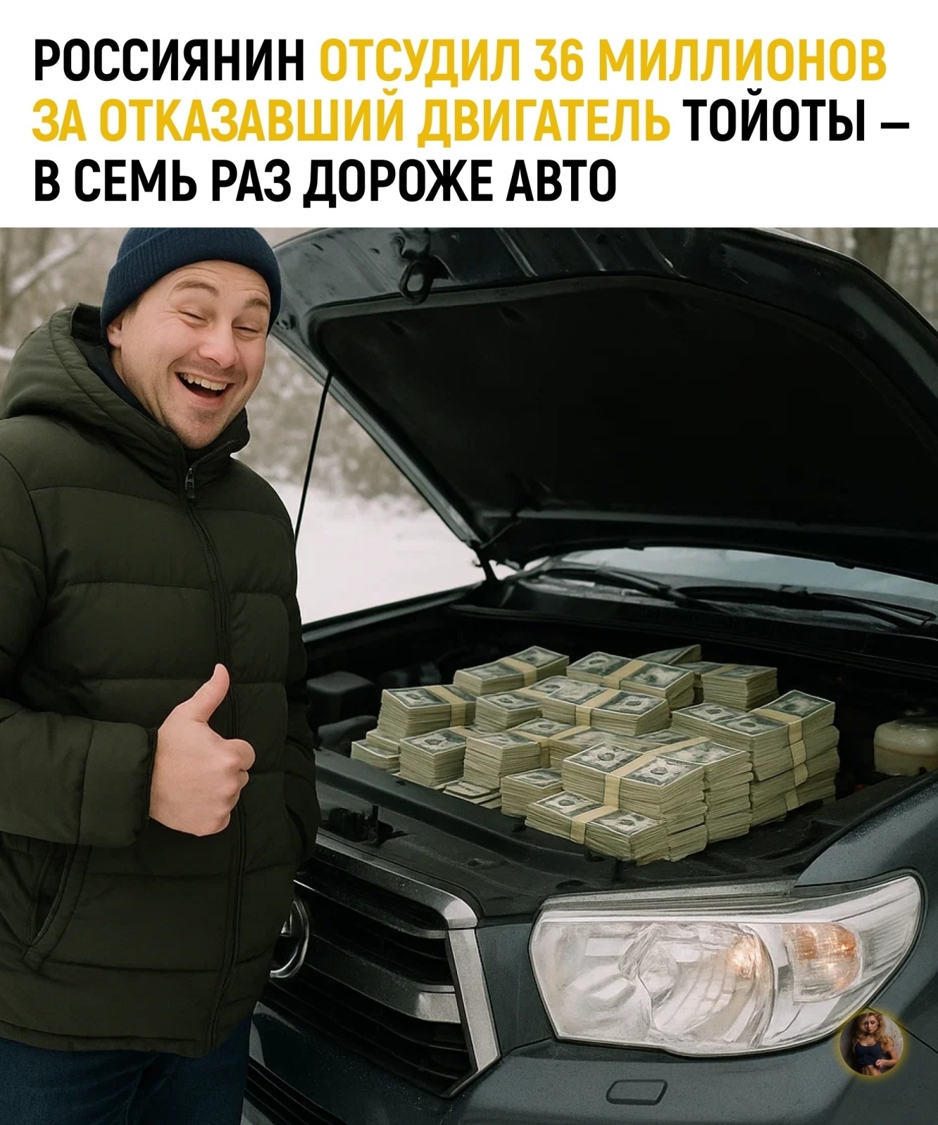 В Красноярске Александр приобрёл Land Cruiser