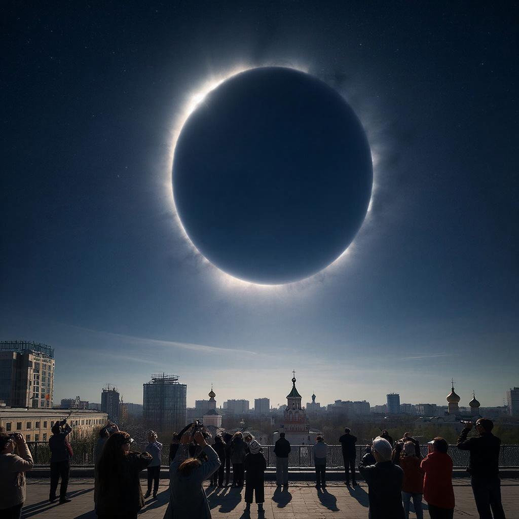 Европа готовится к редчайшему солнечному затмению: лучшие виды откроются в России