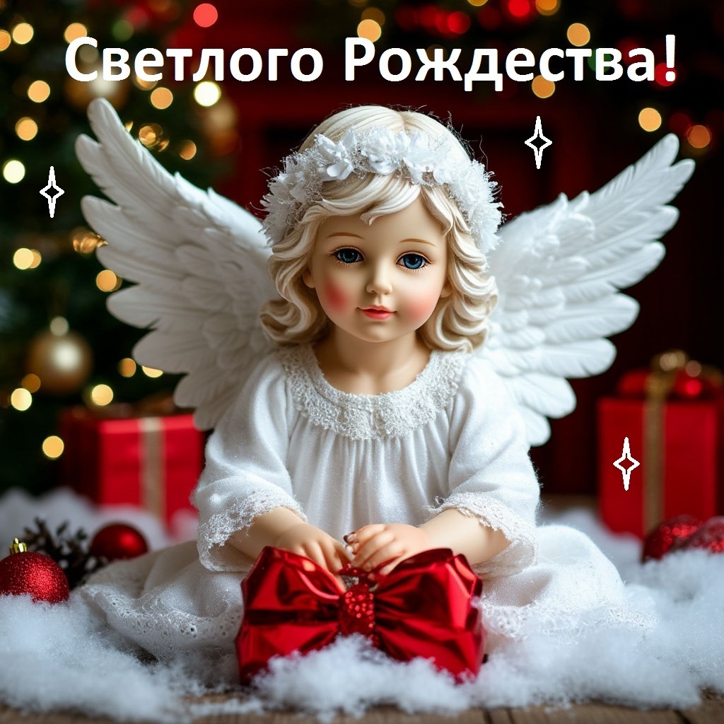 Со святым праздником Светлого Рождества!