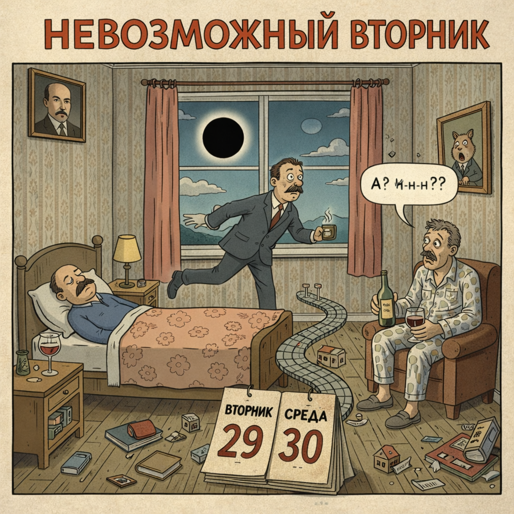 Офисное посмертие: Пётр опоздал идеально