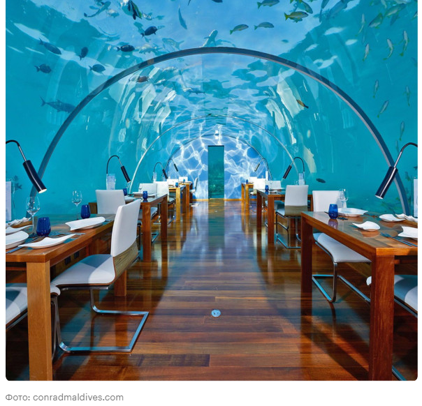 Подводный отель — незабываемый отдых и потрясающие впечатления